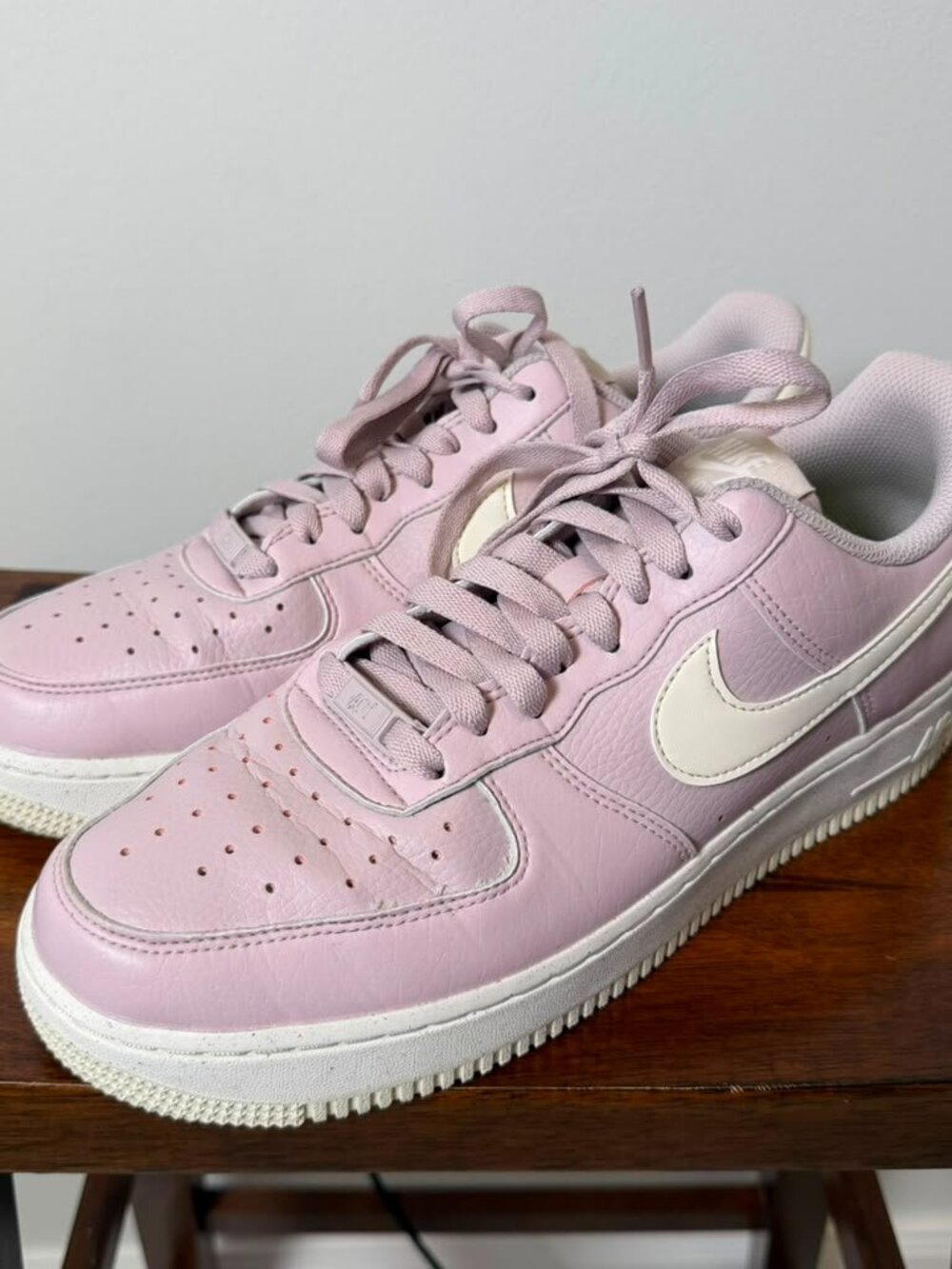 Nike Air Force 1 ‘07 Next Nature Platinum Violet Sail Women’s Shoes US 10/UK 7.5